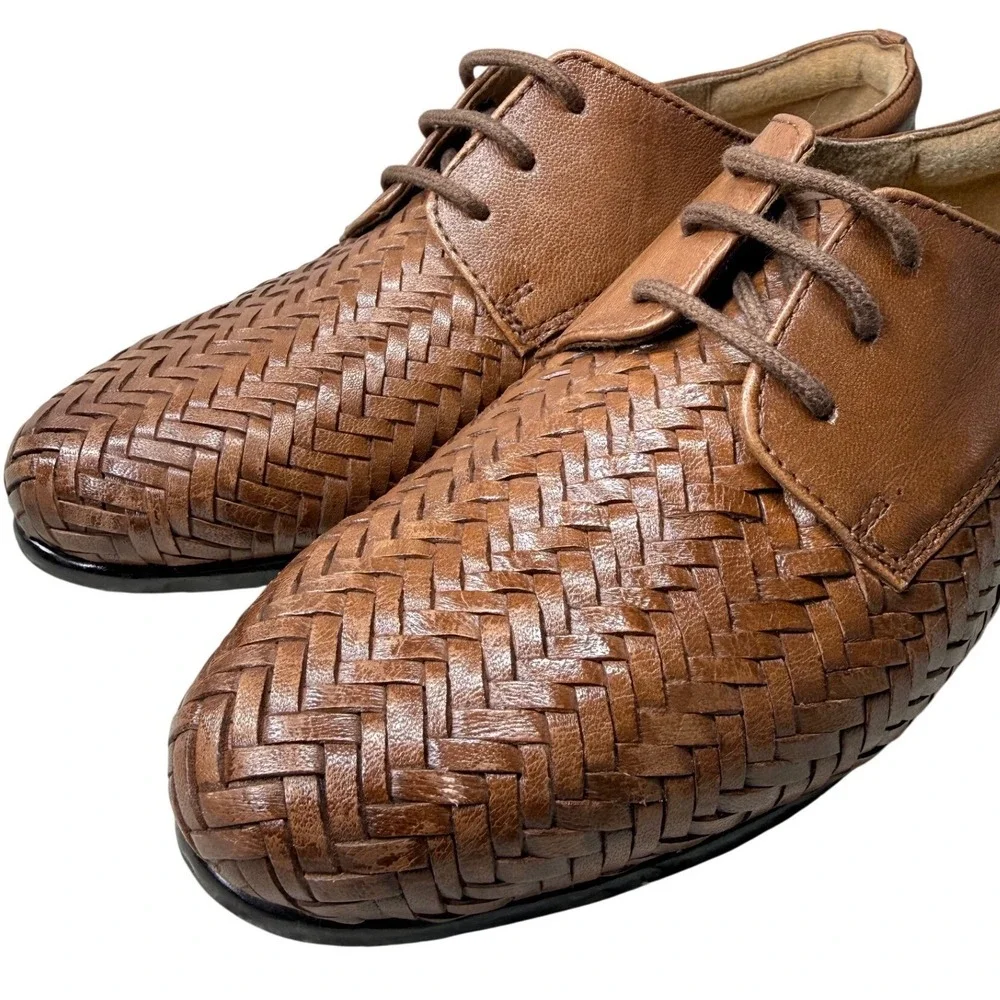 Trotters Lizzie Herringbone Flat